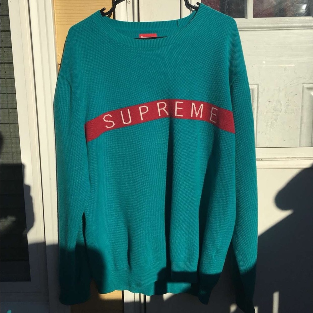 Supreme Knit Sweater (Steal) (Fits like L)